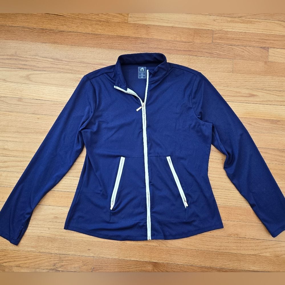 Pickleball Full Zip Sun Protection Tennis Gold jacket